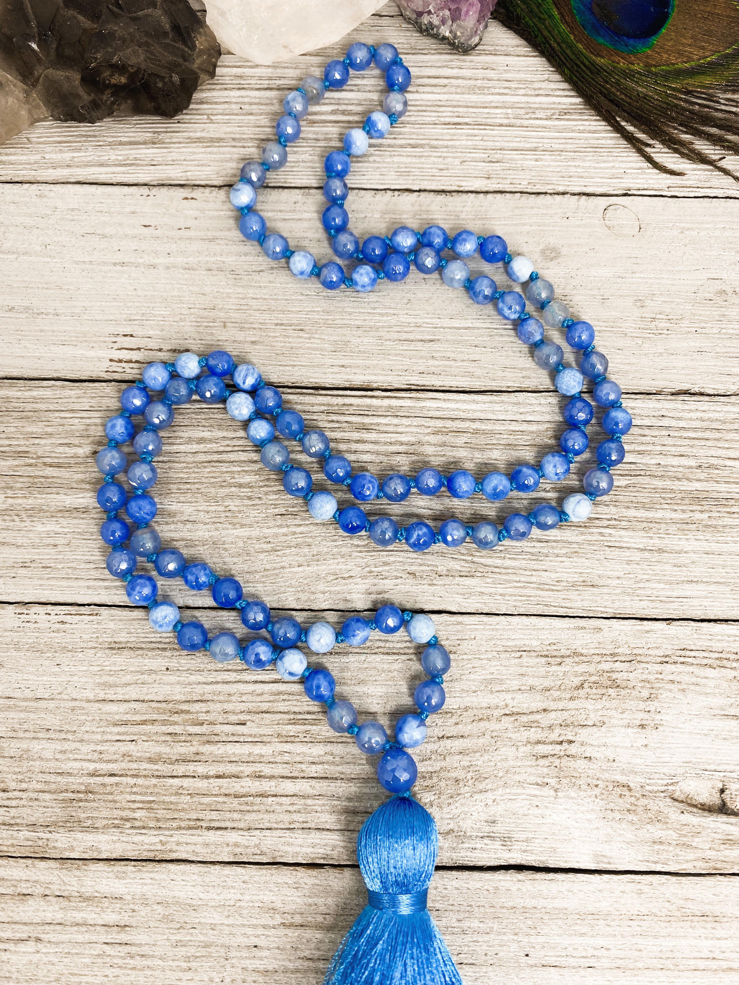 Fire Agate Mala - vallasmalas