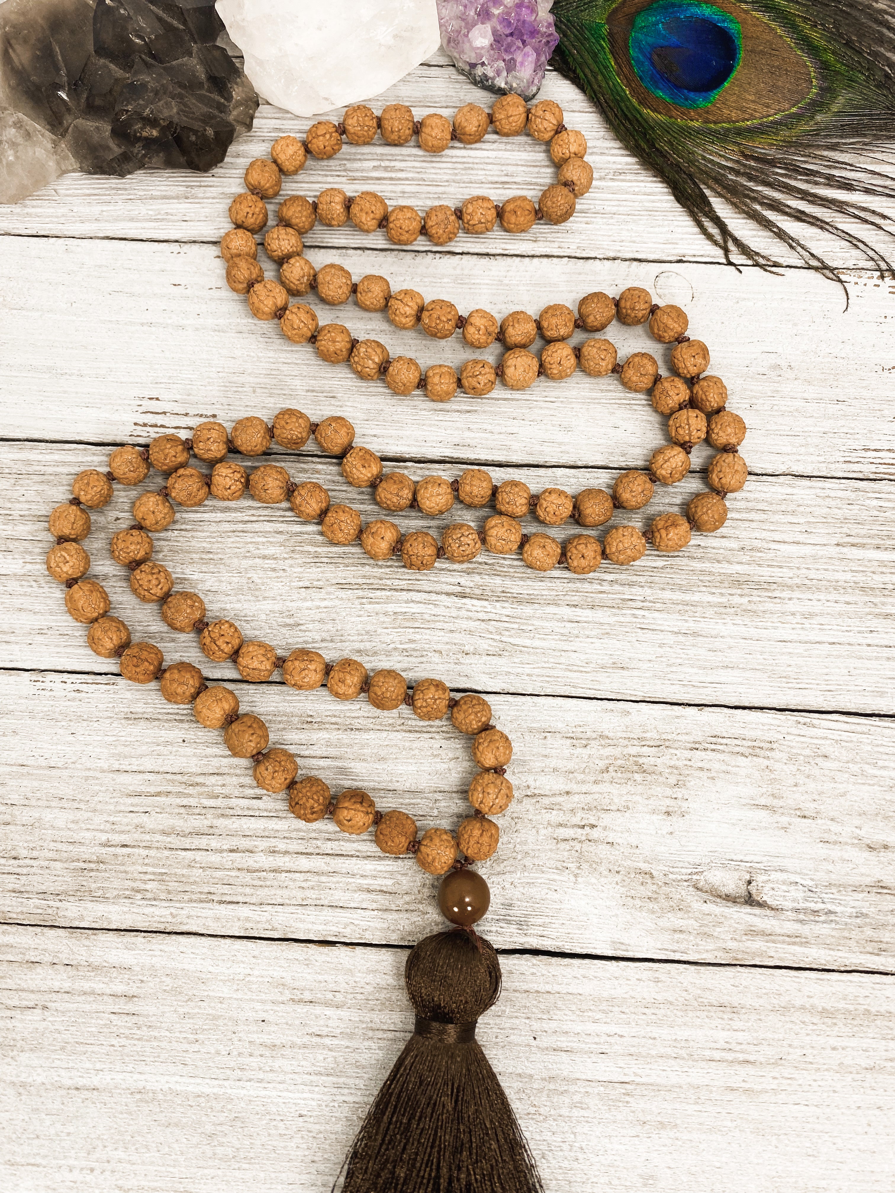 Rudraksha Mala - 108 Sacred Prayer Beads