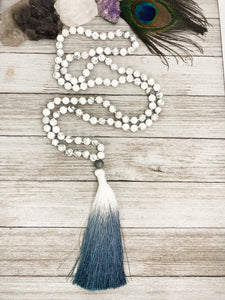 Howlite mala