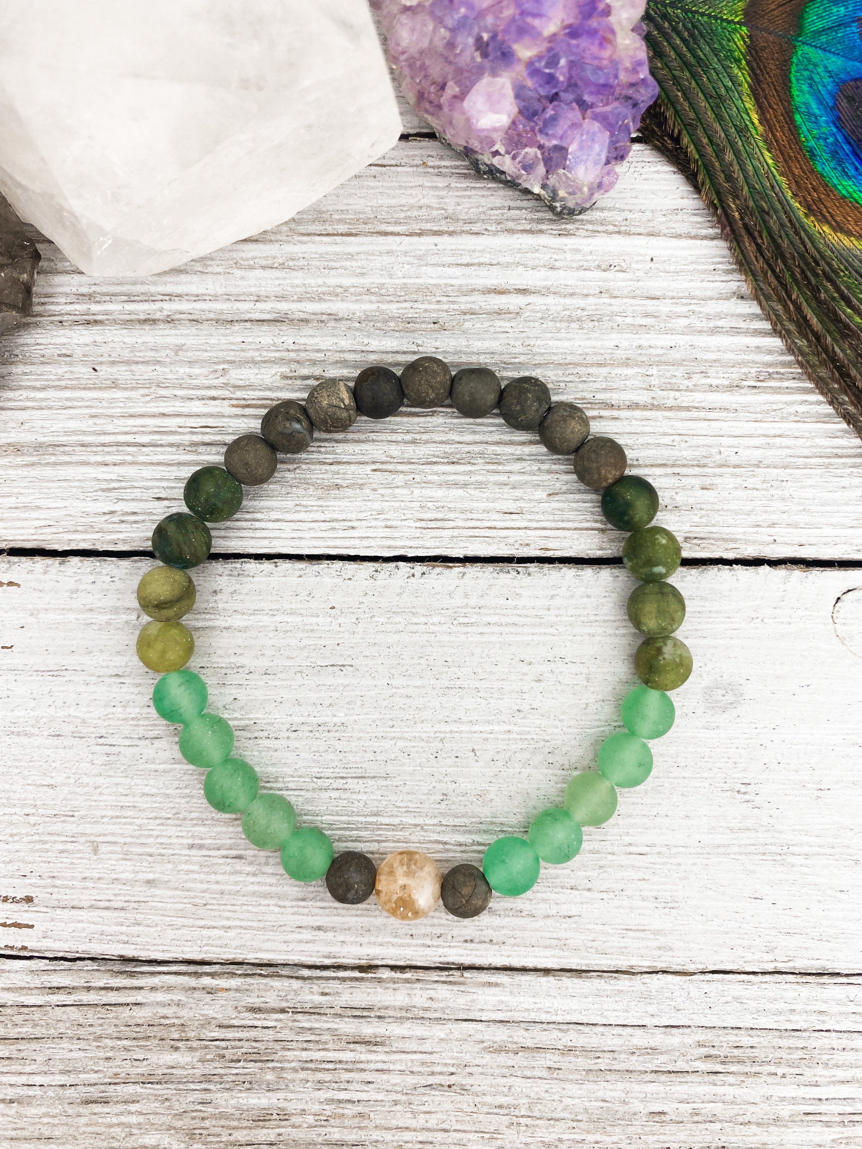 Abundance - Citrine, Jade, Pyrite & Aventurine