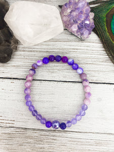 Third Eye - Intuition Crystal Healing Bracelet