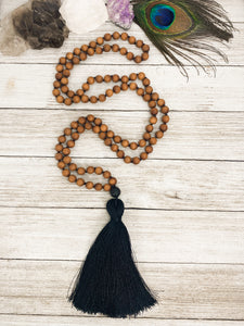 Sacred Sandalwood Mala - 108 Prayer Beads