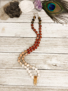 Sun, Moon & Love 54 Bead Mala