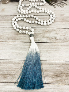 Howlite mala