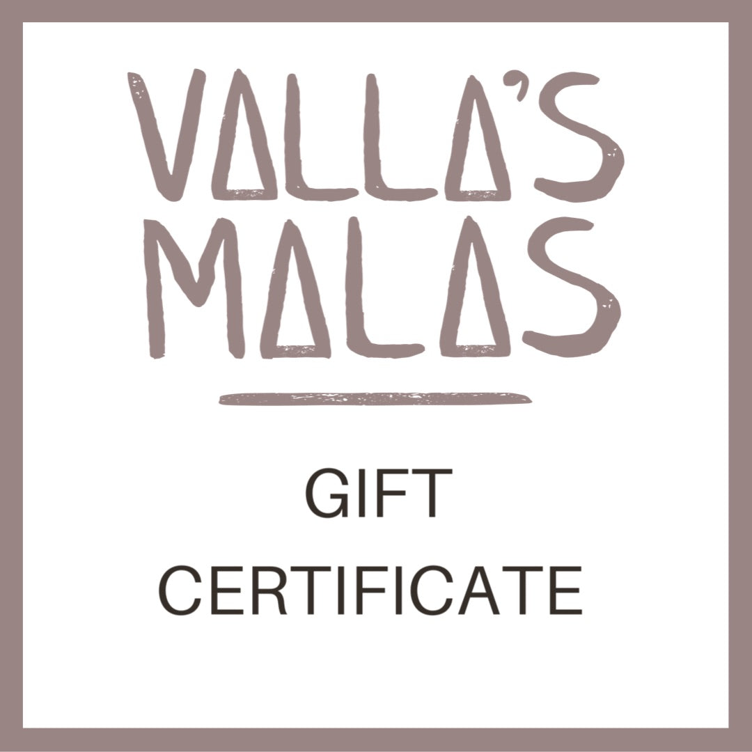 Gift Certificate - vallasmalas